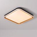 Ver imagem 3 de Plafon de Sobrepor Queenstown 50x50cm Preto e Dourado Bivolt 36w 3.000k Bivolt - Skylight Sky-4050pt