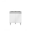 Ver imagem 1 de Gabinete Balcão Cooktop Andreia 4 ou 5 Bocas Branco