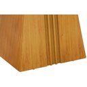 Ver mais imagens de Sala de Jantar Completa Itália Tampo Madeirado C- Vidro Curvo 136x136cm e 8 Cadeiras Ondina Cedro-