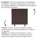 Ver imagem 5 de Cabeceira Estofada Cama Solteiro 90 Cm Sara Corino e Frame Cor:marrom