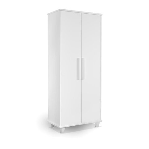 Armário Organizador 2 Portas Lens Branco
