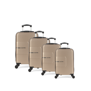 Malas Polo King Para Viagem Em ABS Com 4 Tamanhos Pp, P, M, G Com Rodinhas 360°