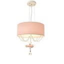 Ver imagem 2 de Luminária de Teto Pendente Bailarina com Cristal 2 em 1 40x15cm