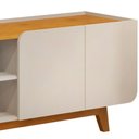 Ver imagem 4 de Rack para Sala de Estar Tv 75 Pol Cine D05 Bali Cedro
