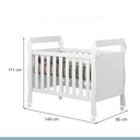 Ver imagem 4 de Berço Minicama Soninho - Tigus Baby: Branco