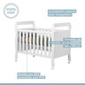 Berço Minicama Soninho - Tigus Baby: Branco - 7