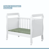 Berço Minicama Soninho - Tigus Baby: Branco - 9