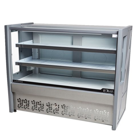 Balcão Refrigerado PBR-125 Cinza 2 placas Platinum Polar 110V