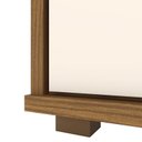 Ver imagem 6 de Guarda Roupa Casal Atalaia 6 Portas e 6 Gavetas Nature/Off White com Espelho - Móveis Henn