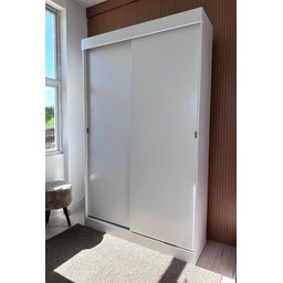 Sapateira 2 Portas de Correr sem Espelho com Luz Led Diamante - 10