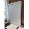 Sapateira 2 Portas de Correr sem Espelho com Luz Led Diamante - 10
