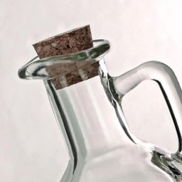 Galheteiro Garrafa de Vidro Tampa Rolha Azeite 180ml Lyor Porta Condimentos de Mesa - 2