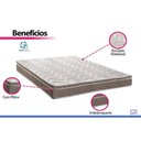 Ver imagem 6 de Cama Box Baú Queen: Colchão Espuma D33 Paropas Conforto Ultra Firme + Base Crc Suede Brown (