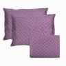 Kit Colcha Boutis Madri 3d Queen Rozac 3 Peças  Cor Rosa - 2