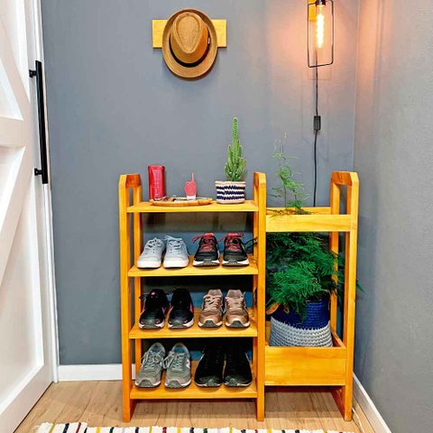Estante Linea Organizer Carvalho