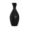 Vaso Decorativo De Mesa para Sala de Jantar Preto Fosco Encanto G - 3