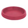Suporte Prato Vaso Redondo Polietileno 25x4 BGPLASTICOS V11 BEGE CASTANHA 012 - 20