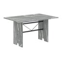 Ver imagem 4 de Conjunto Sala de Jantar com 4 Cadeiras Lara Prata/Arabesco