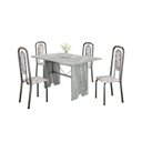Ver imagem 2 de Conjunto Sala de Jantar com 4 Cadeiras Lara