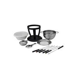 Fondue Inox e Cerâmica 11 Peças 1,5 Litros 2 em 1 - 5