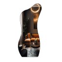 Ver imagem 1 de Espelheira Organico 150x60 E18 Couro Preto