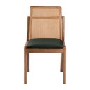 Ver imagem 5 de Cadeira Decorativa Sala de Jantar Luxo Livia Facto Verde - Mozzelar