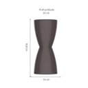 Ver imagem 3 de Banqueta Bery Im In Pp Cinza 54,7cm (altura)
