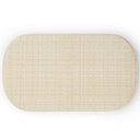 Ver imagem 7 de Kit 02 Puffs Decorativo Orgânico para Living Quarto 100cm Doha W01 Linho Palha - Lyam Decor