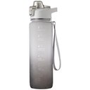 Ver imagem 3 de Garrafa de Água Esportiva 1l Marcador de Tempo Livre a Prova de Vazamentos Chaleira Tamanho:único