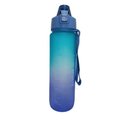 Ver imagem 1 de Garrafa de Água Esportiva 1l Marcador de Tempo Livre a Prova de Vazamentos Chaleira Tamanho:único