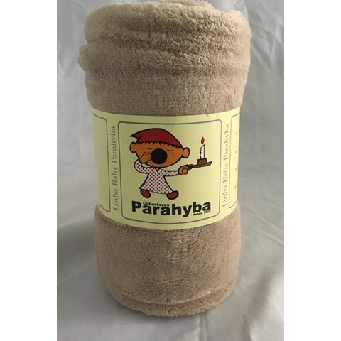 Cobertor Microfibra - PET Cobertores Parahyba Bege Cães e Gatos