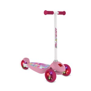 Skatenet Led Iniciante com Base Larga e Rodas Iluminadas:rosa