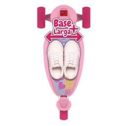 Skatenet Led Iniciante com Base Larga e Rodas Iluminadas:rosa - 2