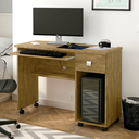 Ver imagem 2 de Escrivaninha Mesa de Computador Escritório Office com Gaveta