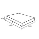 Ver imagem 2 de Cama Box Casal Suede Extremo Reforçado de Madeira Bege Homequeen 138cm