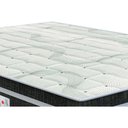 Ver imagem 7 de Cama Box c/Auxiliar Solteiro: Colchão Orthoflex Bonnel Venezia Black + Base CRC Courano Black(88x188