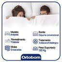 Ver imagem 3 de Cama Box Baú Airtech Antares Casal + Colchão de Molas Ensacadas - Ortobom - Spring - 138x188x67cm