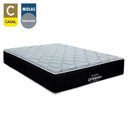Ver imagem 2 de Cama Box Baú Airtech Antares Casal + Colchão de Molas Ensacadas - Ortobom - Spring - 138x188x67cm