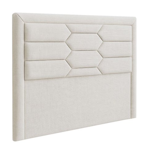 Cabeceira Cama Box Casal 140 Cm Roma Linho Cru - Nexta Casa