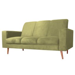 Namoradeira Sofa 3 Lugares Luana Amarelo - 1