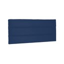 Ver imagem 2 de Painel La Italiana Cama Box Queen 160cm Suede - SSX Multicoisas - Azul Marinho