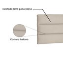 Ver imagem 3 de Painel La Italiana Cama Box Queen 160cm Suede - SSX Multicoisas - Azul Marinho