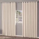Ver imagem 1 de Cortina Blackout Supreme 3,00m X 2,70m para Varão Simples - Palha
