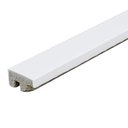 Ver imagem 1 de Rodapé Poliestireno Liso Branco 240x3cm