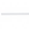 Rodapé de Poliestireno Liso Branco 240x3cm - 3