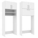 Ver imagem 2 de Armário Multiuso Lavanderia 5 Portas Essencial Branco