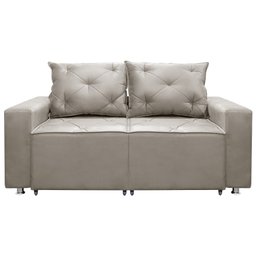 Sofá 2 Lugares Retrátil e Reclinável Bariloche 1.80cm C/ Molas - Veludo - 1