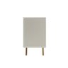 Buffet Aparador Olive 1,35 4 Portas Off White/natural - 5