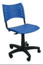 Ver imagem 1 de Cadeira Iso Giratoria Desmontável Frisocar com Regulagem de Altura Azul