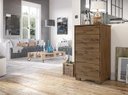 Ver imagem 3 de Comoda Primacy Batrol Capuccino / Wood